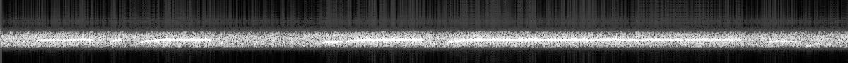 Spectrogram of The Train recording
