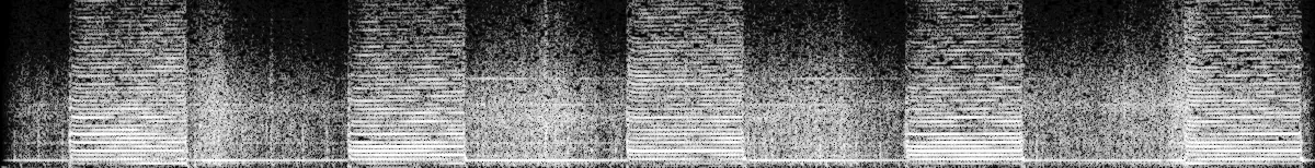 Spectrogram of Off-air recording of the buzz, 2002, heard in southern Finland