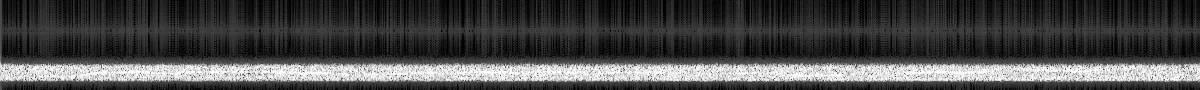 Spectrogram of The Whistle recording