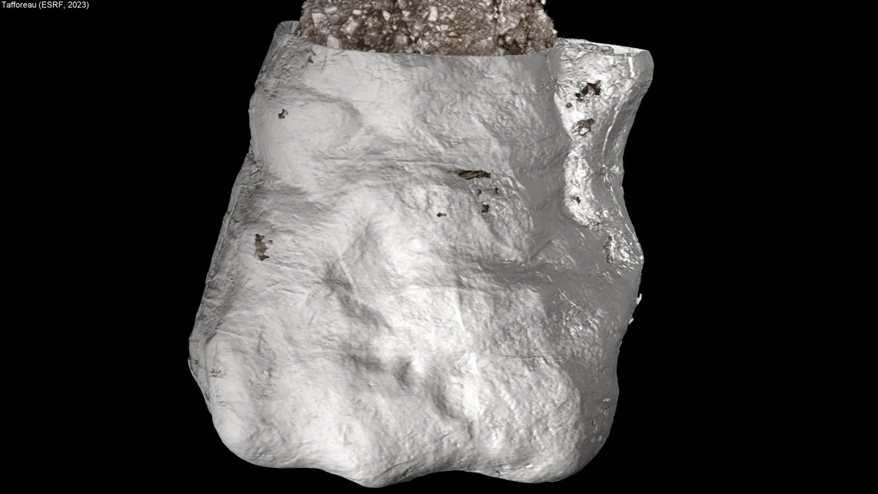 A frame of Hill Antechamber Feature block (HAA1)