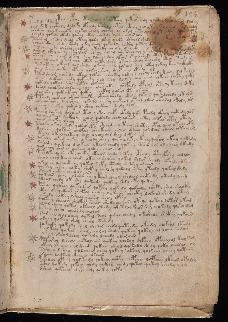 Recipes, f. 103r