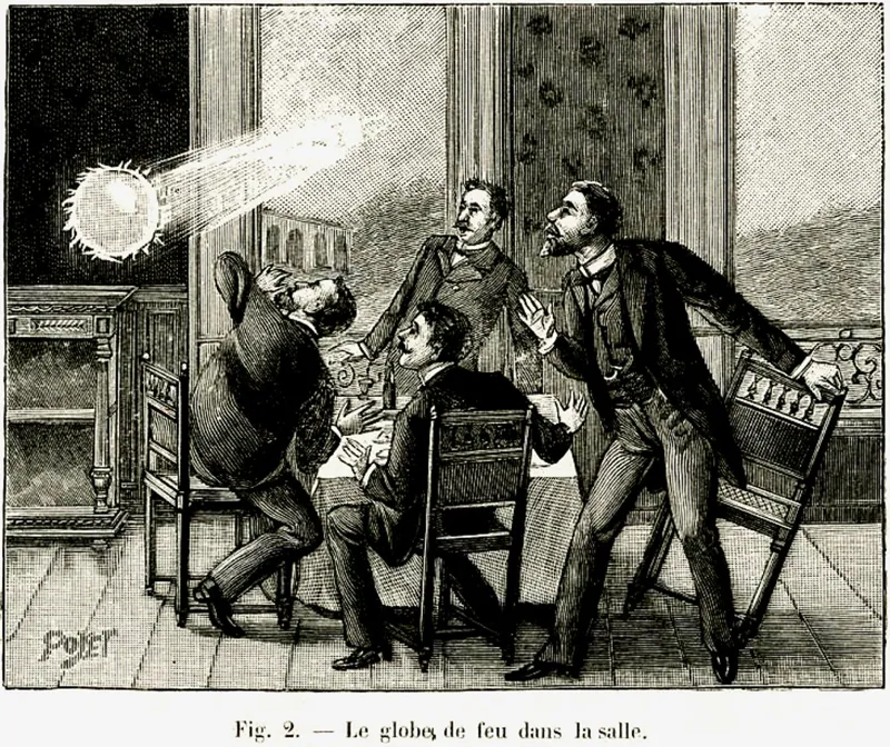 Photograph: Ball lightning