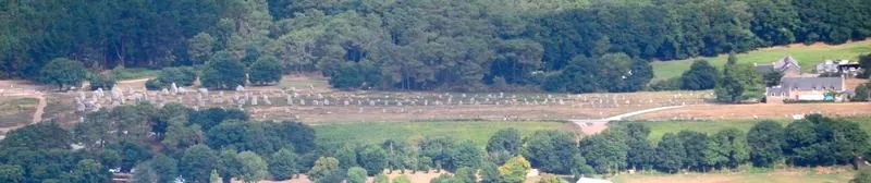 The standing rows of Le Ménec, Kermario and Kerlescan: photo