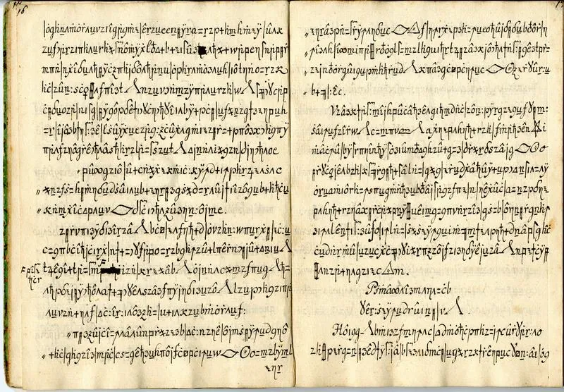 The Copiale cipher manuscript