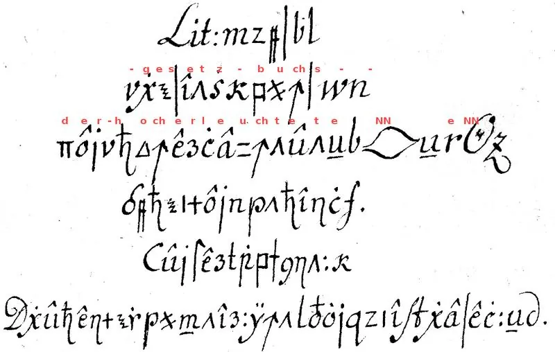 The Copiale cipher manuscript: photograph