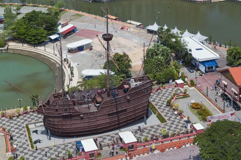 Replica of the Flor de la Mar (Muzium Samudera), Malacca