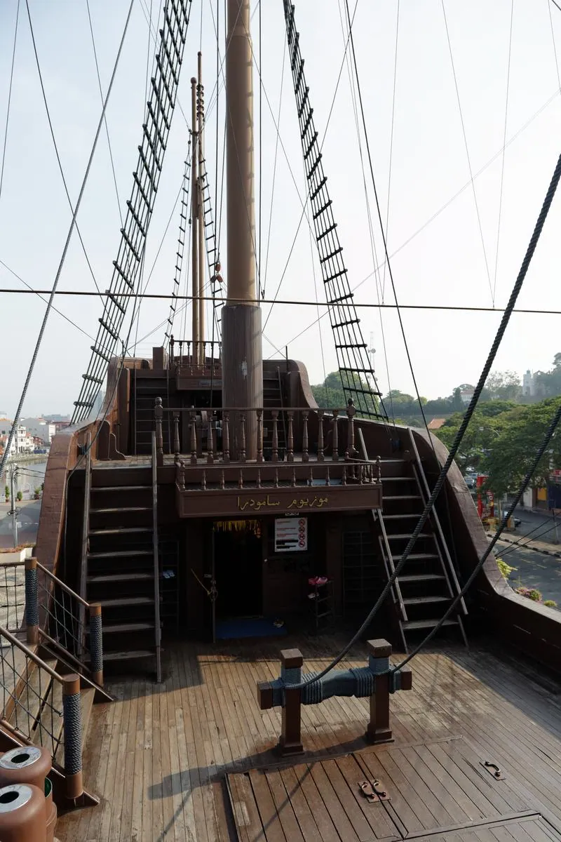Replica of the Flor de la Mar (Muzium Samudera), Malacca: photograph