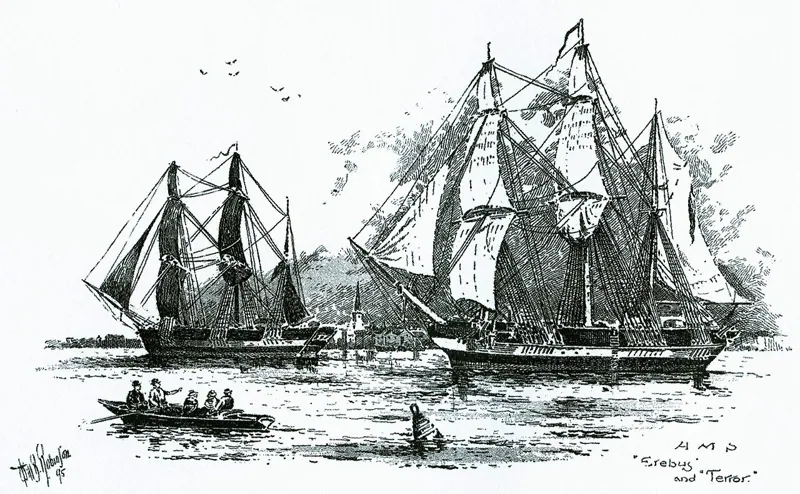 Die John Franklin-Expedition Mitte des 19.