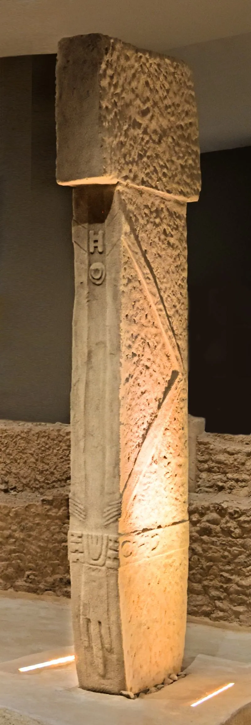 Stela from Enclosure D, now in the Şanlıurfa Museum: photo