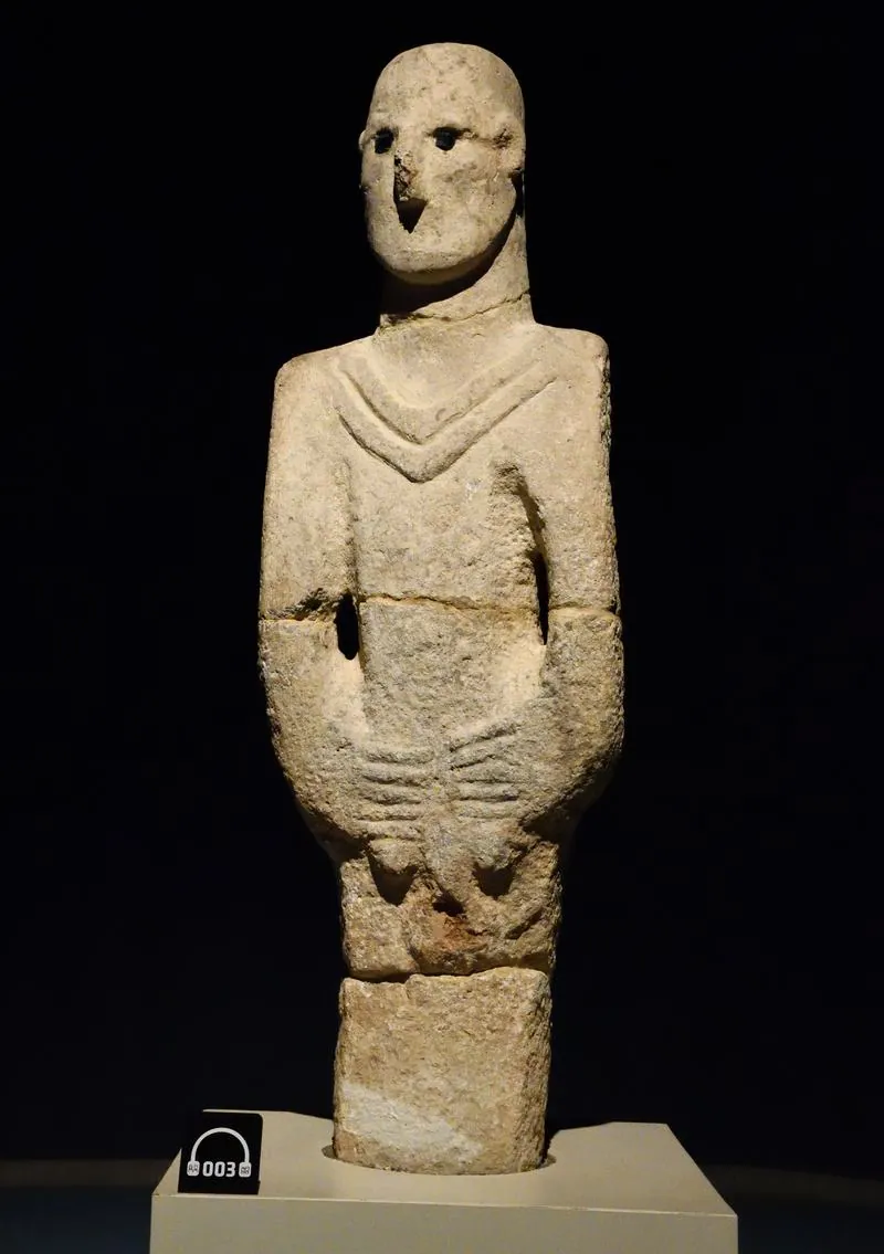 The Urfa Man (Balıklıgöl statue): photograph