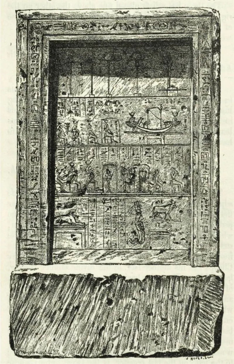The Inventory Stela ("Stela of Khufu's Daughter"): photograph