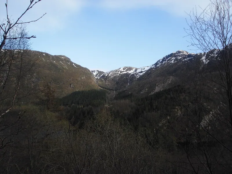 Isdalen in Bergen, Norway
