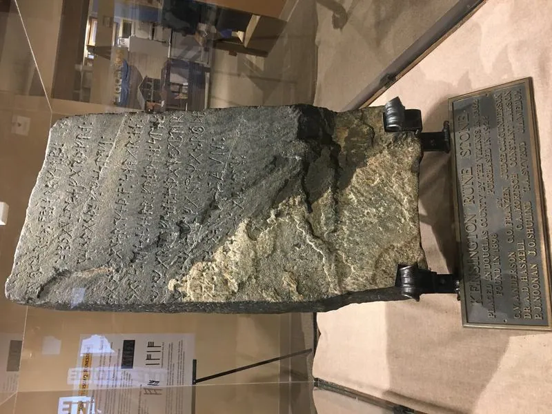 The Kensington Runestone: photograph
