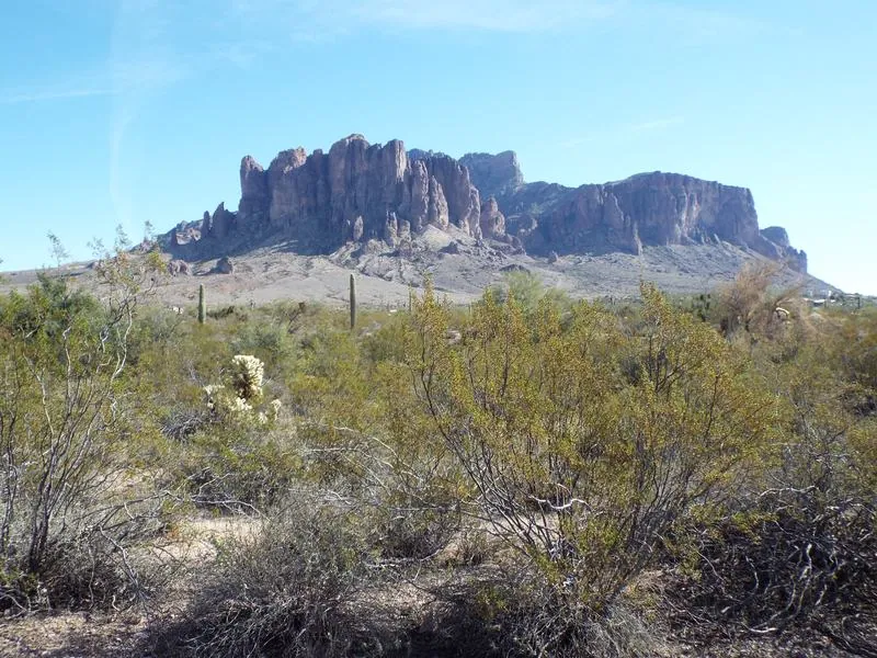 Jacob Waltz's grave: photograph