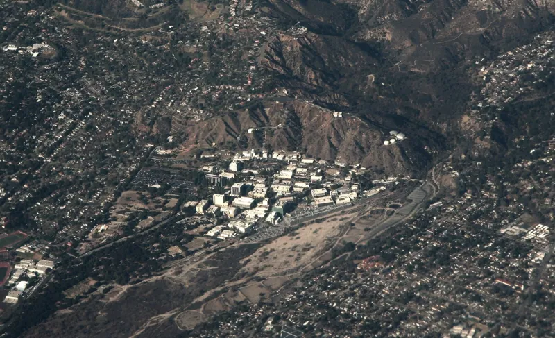 Photograph: JPL from the air