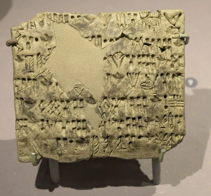 Proto-Elamite tablets from Tepe Yahya
