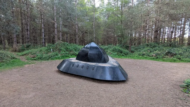 Rendlesham Forest UFO Sculpture