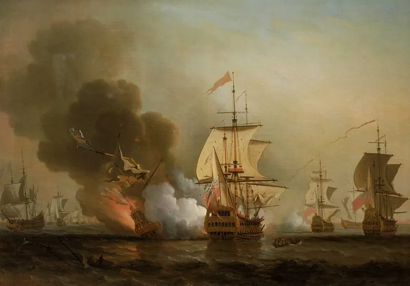 The English painter Samuel Scott (1702-1772) specialised in marine painting and views of London.