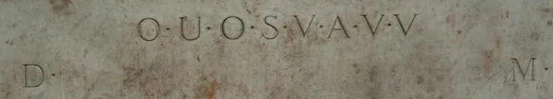 Shepherd's Monument and its inscribed tablet: photo