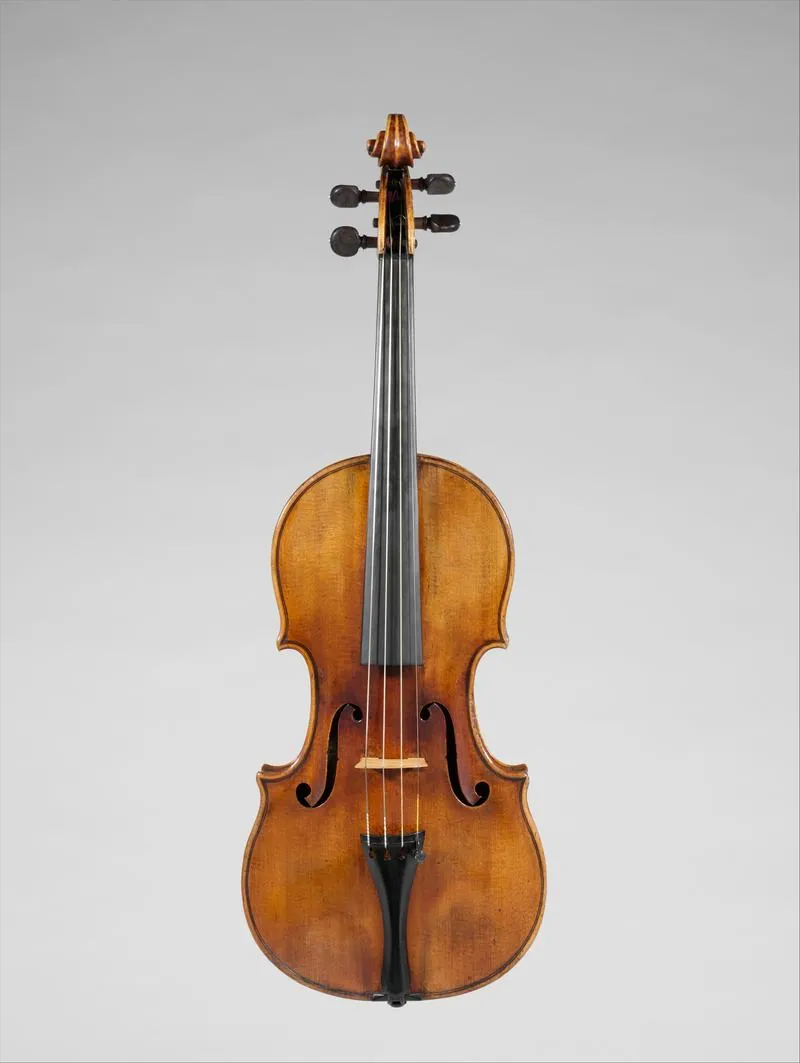 "Francesca" violin, Antonio Stradivari, 1694 (Met 34.86.2a): photograph
