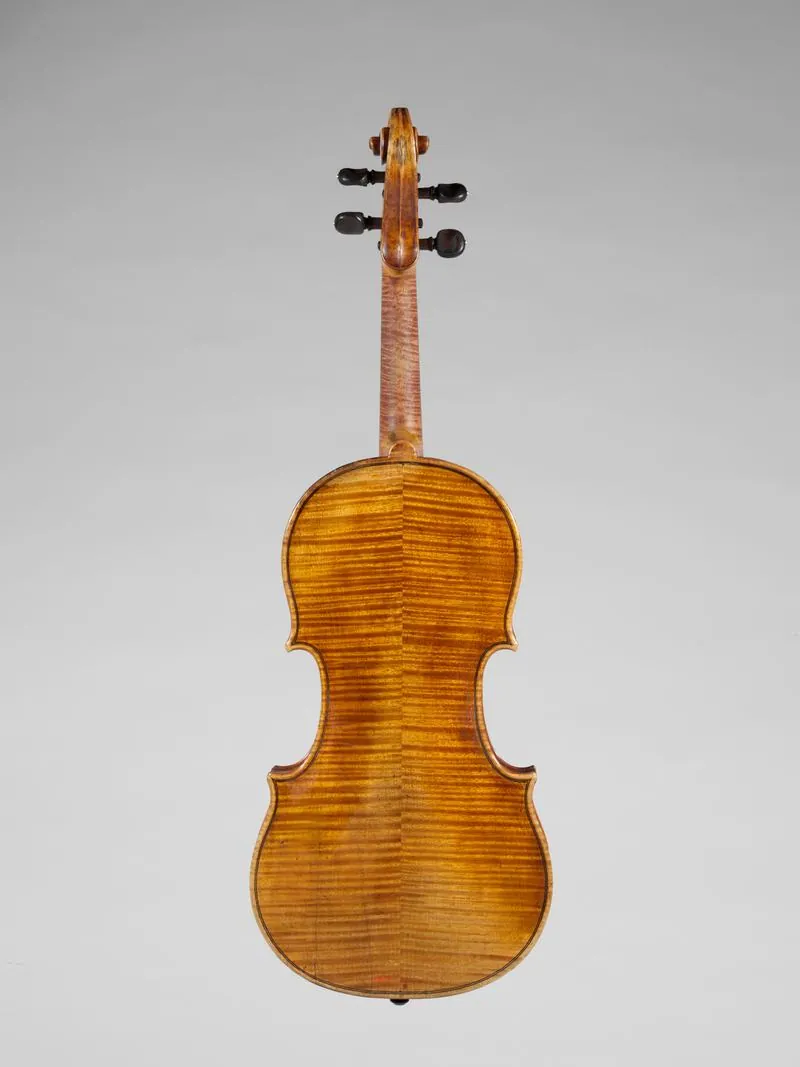 "Francesca" violin, Antonio Stradivari, 1694 (Met 34.86.2a): photograph