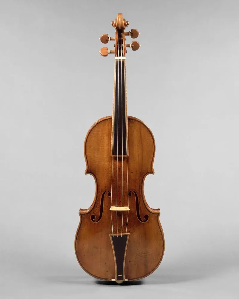 "Gould" violin, Antonio Stradivari, 1693 (Met 55.86a–c)