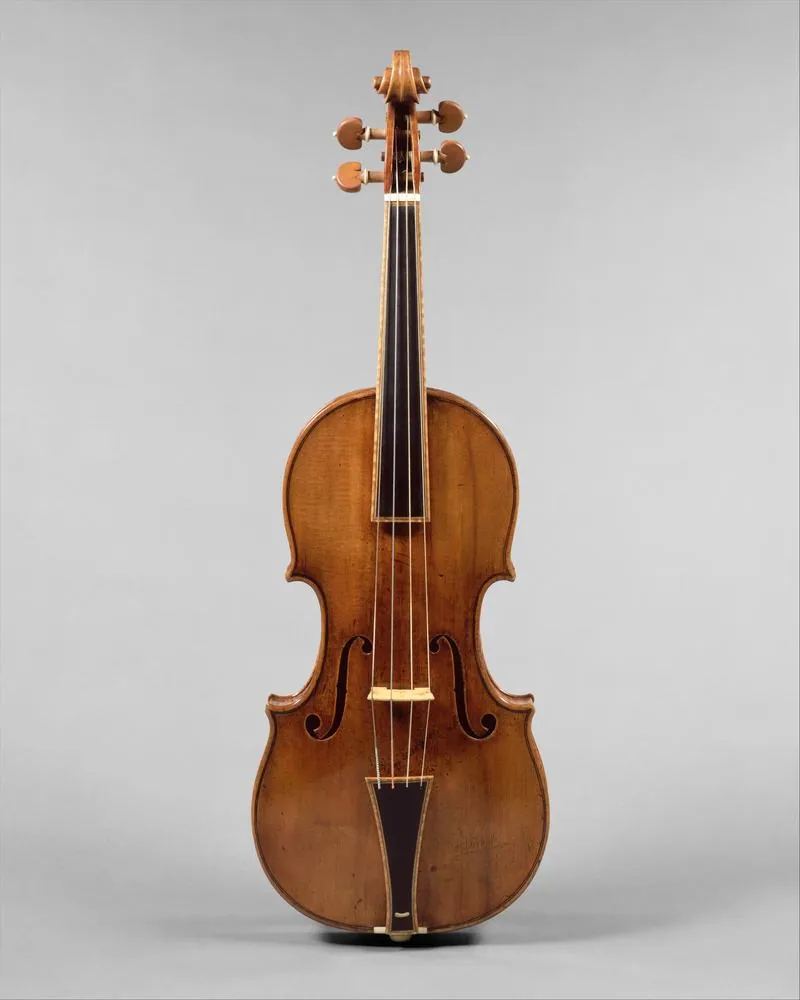 "Gould" violin, Antonio Stradivari, 1693 (Met 55.86a–c): photograph
