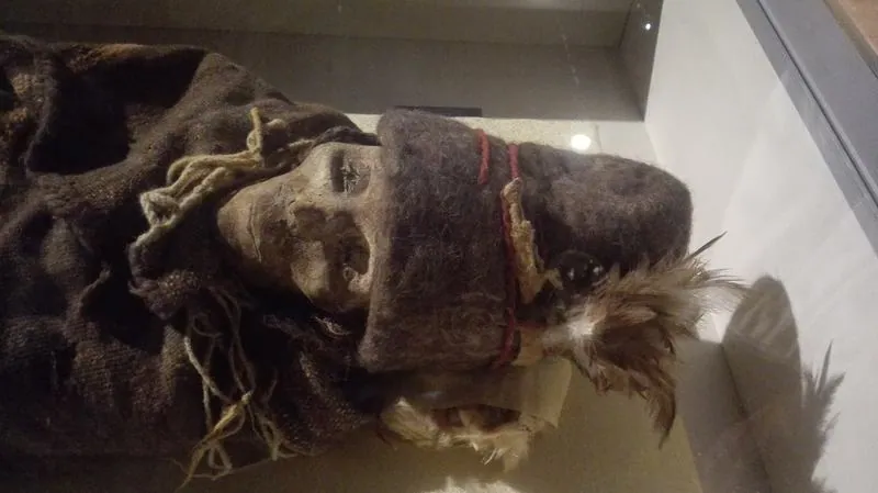 The Xiaohe mummies: photo