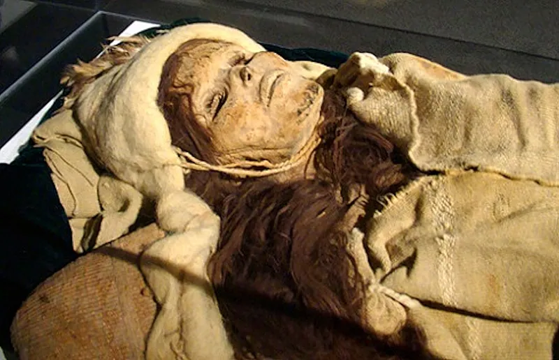 Photograph: The Tarim Basin mummies (Xiaohe)