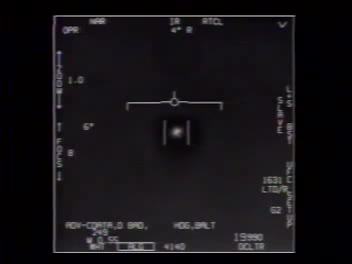 The three Navy infrared videos (FLIR1, GIMBAL, GOFAST) at 0:05