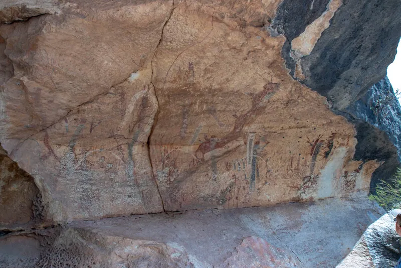 The White Shaman mural: photo